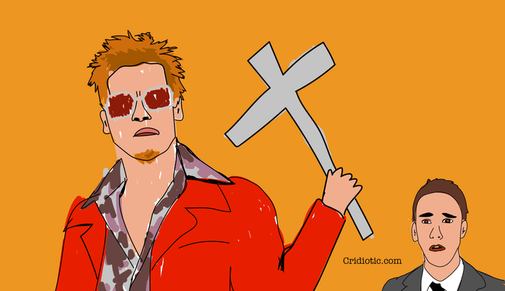 Dear Men, Fight Club (1999) is making fun of you. Let's talk about it.